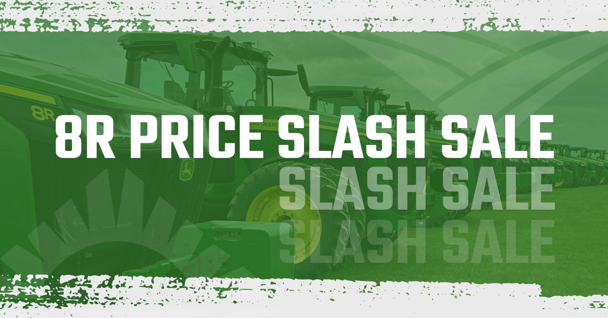 john deere 8R price slash sale